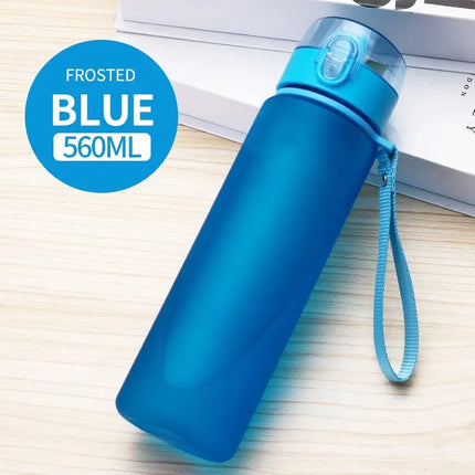 560ml Water Bottle Outdoor Adult Sports Water Cup Portable Plastic Bottle Student Teapot Kitchen Drinking Tools