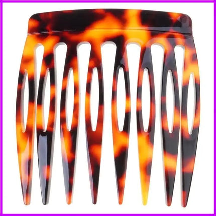1PC French Hair Side Combs for Women Girls Acetate Hair Accesories Secure and Elegant Hold Hair Clip Hairpieces