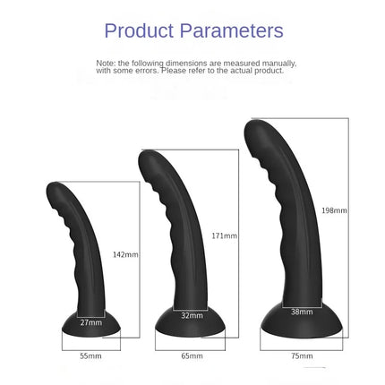 3 Sizes Prostate Massage Anal Plug Sex Toys for Man Butt Plug Men Suction Cup Dildo Anal Toys for Woman Gay Adults
