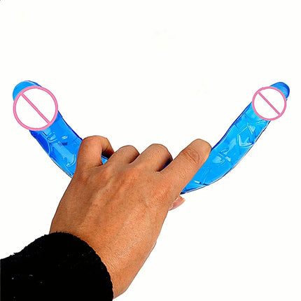 Double head Dildos Mini Double Penetration Insertables Dildo Lesbian Butt Plug Strapon Lesbian Intimate Goods Sex Toys
