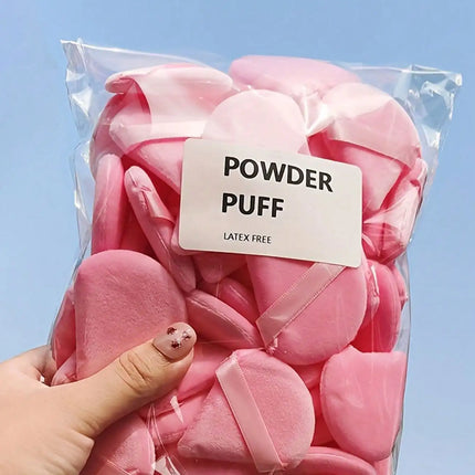 20/10/3/1pc Triangular Velvet Makeup Powder Puff, Facial Powder Puff, Reusable Makeup Powder Puff, And Eye Makeup Powder Puff
