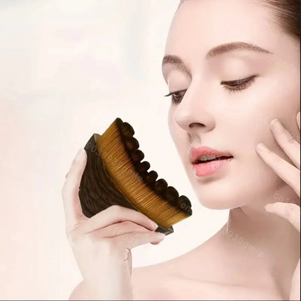 Lymphatic Contour Face Brush chin jawline Sculpting drainage Massager for Face ergonomically Designed To Fit The Skin Precisely