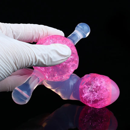 NNSX Silicone Mouth Gag with Adjustable Straps Breathable Ball Gag Deep Throat BDSM Adults Game Bondage Sex Toy For Women Men