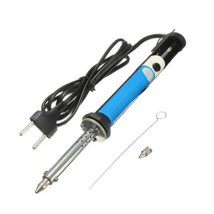 AC 110V/220V Electric Tin Suction Sucker Pen Soldering Iron 30W PCB Solder Suction Desoldering Machine Vacuum Pump Welding Tools
