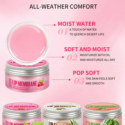 Moisturizing Sleep Lip Mask 30g long-lasting hydration exfoliating brightening lip care day and night lip balm