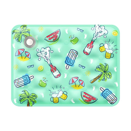 Ice Gel Pet Cooling Mat, Self Water Adding, Moisture-proof Cold Sleeping Pad for Small Large Dogs Cats Summer Indoor Use
