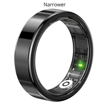 2026 New Tech Gadgets 5ATM Waterproof Smart Ring Sport Smartring Electronics Fitness Rings for Man Woman Android & Charging Case