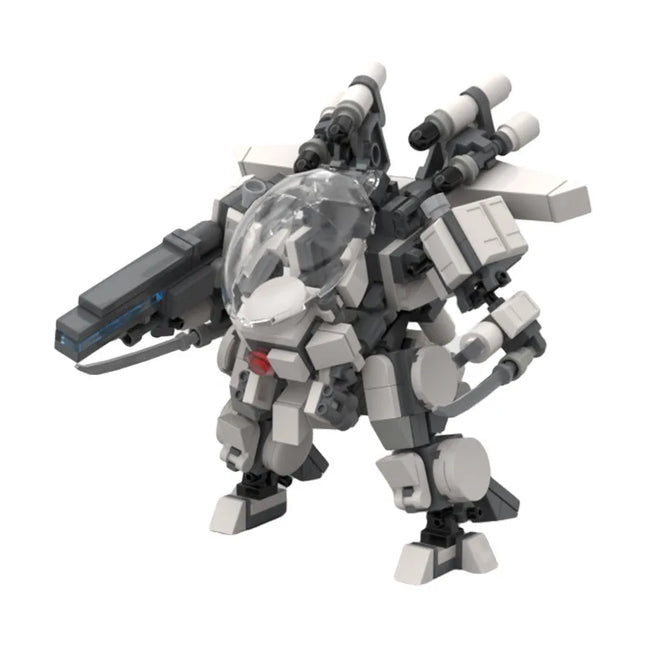 GSBAN Game AF-05 Fighter Armor War Machine Robots 321PCS MOC Model Building Blocks Toys for DIY Robots Toy  Gifts