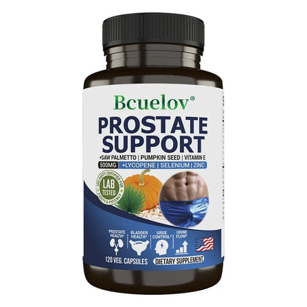Men's Prostate & Urinary Tract Support Capsules - Saw Palmetto, Lycopene, Antioxidant, Supports prostate health, urinary health