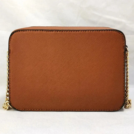 Vintage PU Leather Crossbody Bag Women - Chain Strap Shoulder Handbag / Sac Bandoulière Vintage Cuir PU Femme - Chaîne
