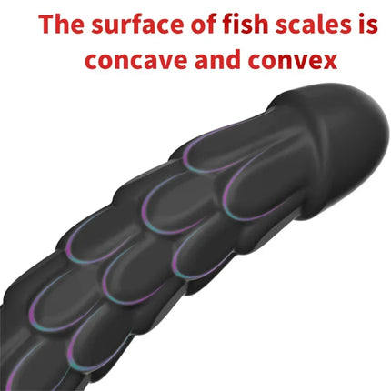 Anal plug Butt plug Silicone Penis Anal Dildo With Suction Cup Dragon Scale Butt Ass Anus Butt Plug Prostate Sex Toys For Female