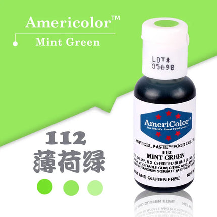 Americolor 22 colors Food Grade Dyeing Pigment Crystal Colorant Epoxy DIY Candle Soap Coloring Handmade Crafts Pigment