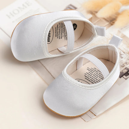 NEW Infant Baby Girls Mary Jane Princess Wedding Dress Shoes Toddler Crib Shoes Versatile baby princess shoes
