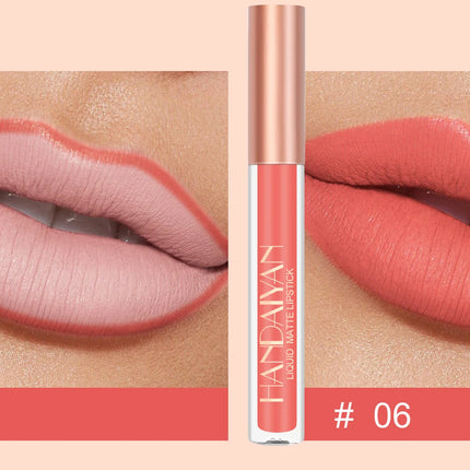 Handaiyan Lip Liner Lipgloss Set Waterproof Matte Liquid Lipstick Pencil Sexy Red Long Lasting Lipliner Makeup Cosmetics