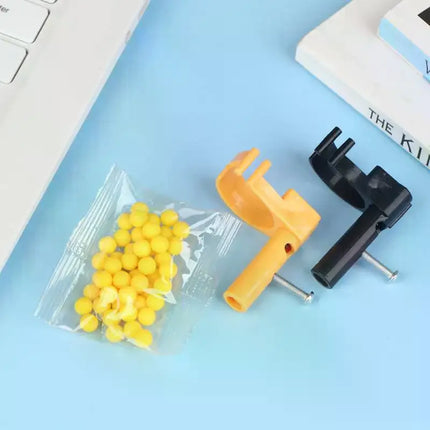 Ring  boy fingertip decompression artifact pocket MINI can be pressed to fire children's toy