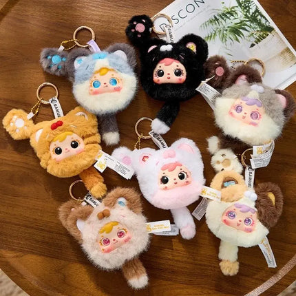 Samuel Meow Paw Paw Plush Blind Box Cute Bag Pendant Mysterious Surprise Box Desktop Ornament Mysterious Surprise Box Gifts