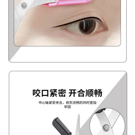 Eyebrow Trimmer Scissor Beauty Products for Women Eyebrow Scissors  with Comb Stainless Steel Makeup Tools Beauty Scissors
