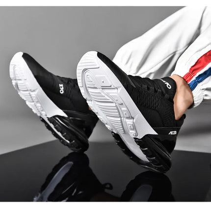 Ultra-Light Breathable Running Shoes Men's Outdoor Sports Shoes Soft Bottom Casual Footwear Summer Autumn Seasonal Wear