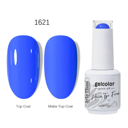 Arte Clavo HEMA TPO FREE Gel Nail Polish 15ML Long Lasting For Manicure Semi Permanent Nail Art UV LED Gel Varnish Nail Supplies
