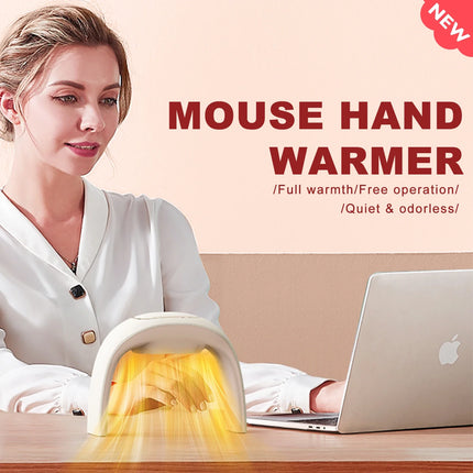 Eary Heated Mouse Pad Hand Warmer 110V Heated Desk Warmer for Office Gaming Adjustable Temperature Desktop Warmer for Kids Women