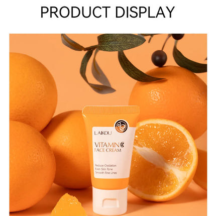LAIKOU Vitamin C Face Cream Moisturizing Nourishing Japan Sakura Creams Uniform Skin Tone Beauty Facial Skin Care Product