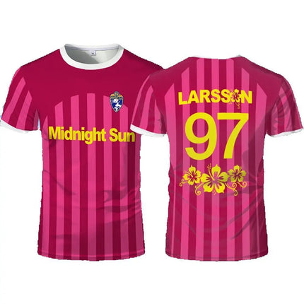 Singer Zara-Larsson Midnight Sun Album Jersey Women's Men's 2026 New Streetwear O-neck Tee Unisex Football T-shirts Fan Gifts