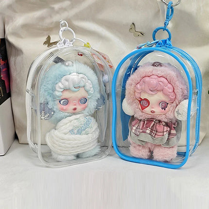 Baby Clothes Transparent Dustproof 15cm Protective Cover, Walking Bag Storage Display Case