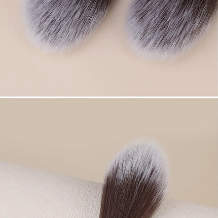1/5/10pcs Professional Blush Highlight Loose Powder Brush Portable Multifunction Soft Fiber Makeup Brush Beauty Tools