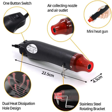 Hot Air Gun 300W / Pistolet à Air Chaud 300W