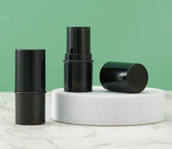 Wholesale 6g Cylinder Solid Deodorants Tube Green/Pink/Purple Lip Balm Container Empty Lipstick Bottle Cleansing Mask Stick