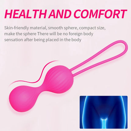 Silicone Beads Vaginal Ball Sex Toys for Women Smart Geisha Kegel Ball Simulator Vagina Chinese Ben Wa Ball Tightening Exerciser
