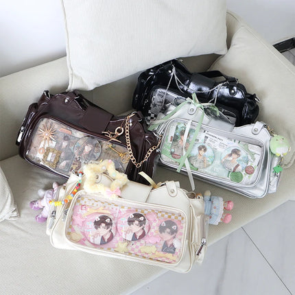 Original Daily underarm bags Versatile Messenger bags Transparent Bag for Female handbag designer bag