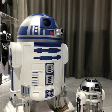 Star Wars R2-d2 960ml Moka Hand Coffee Maker Cartoon Robot Office Home Manual Thermal Stainless Steel Pressing Mini Coffee Pot