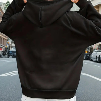 2025 Autumn and Winter Women's Wolf Pattern Hoodie Casual Black Pullover White Wolf Pattern Casual Hoodie Comfortable Graphic