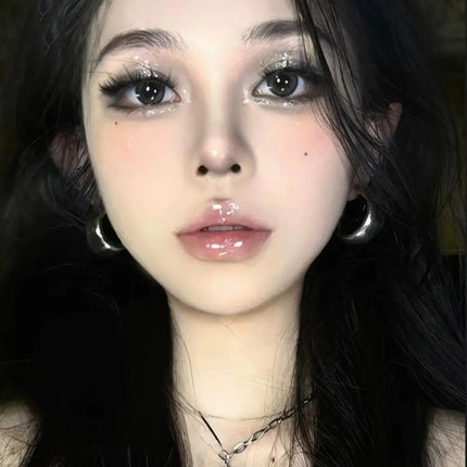Black White Beige Monochrome Matte Eyeshadow Long-lasting Delicate Waterproof Facial Brighten Repairing Powder Shiny Eyeshadow