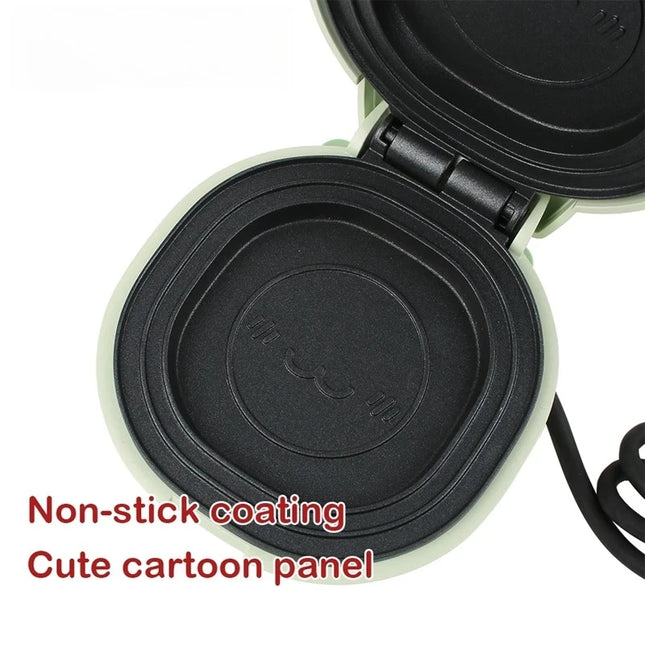 Mini Muffin Machine Non-stick Electric Skillet Omelette Sandwich Pancake Baking grill Cute cake bread baker Double side heating