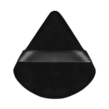 Triangle Velvet Powder Puff Pizza Flours Mini Face sponge Makeup Lightweight Cosmetics Makeup Tool Washable M4L1
