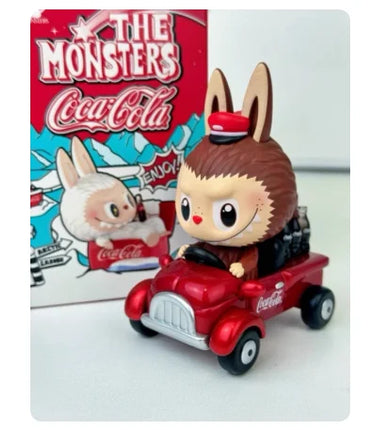 Genuine POPMART Labubu Coca Cola Series Blind Box Kawaii Anime Figure Desktop Decoration Mystery Box  Cute Girls Birthday Gifts