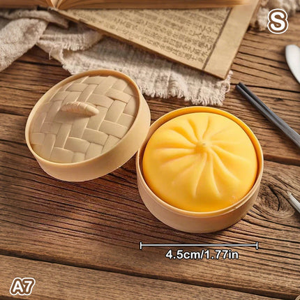 Giant Dumpling Squeeze Toy Simulation Food Soft Stress Relief Fidget Toy
