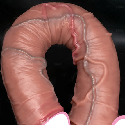 16.9in Realistic Long Soft Dildo with Suction Cup sex toys for men And Women Super Size Anal Sex Toy Masturbator adult sex toys