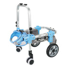 Blue four-wheeler / L