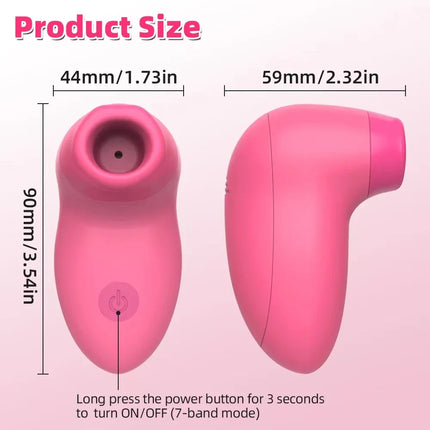 Powerful Clitoris Sucker Vibrator Oral Sex Tongue Nipple Clit Stimulation Massager Suck Vibrator Masturbator Sex Toys for Adults