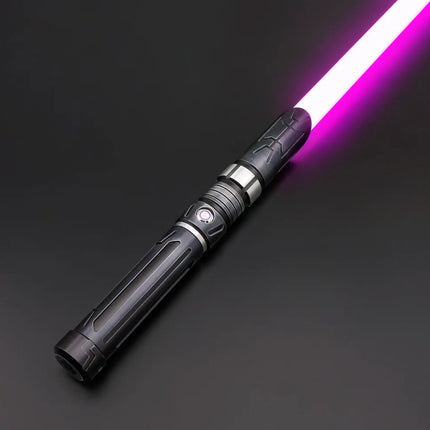 TXQSABER Heavy Dueling Smooth Swing Customized Pixel Lightsaber 1 inch Blade 12 Colors Cosplay Blaster Laser Sword Kids Toys