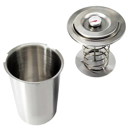 304 Stainless Steel Ham Press Maker Machine With Thermometer, Meat Poultry Kitchen Cooking Tools