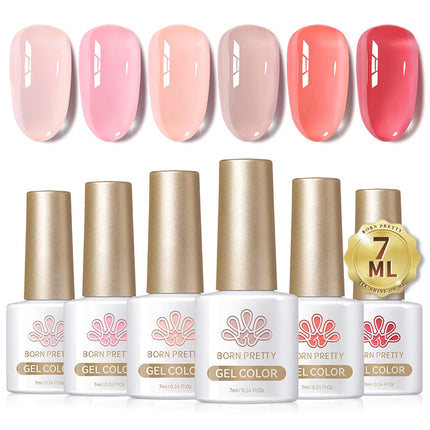 BORN PRETTY Cat Magnetic Moonlight Gel Nail Polish Set 10ml Sparking White Silver Water-light Soak Off UV Gel Nail Art Manicure