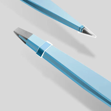 Eyebrow Tweezer Colorful Hair Beauty Fine Hairs Puller Stainless Steel Slanted Eye Brow Clips Removal Makeup Tools