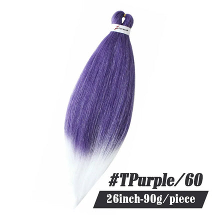 Easy Braiding Hair Kanekalon Jumbo Synthetic Crochet Curly Hair Wholesale Expression Braiding Hair Pre Stretched Extensions