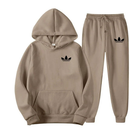 2025 New Men's Fashion Casual Tracksuits Outdoor Jogging Hooded Sets Sports Luxury Hoodie + Pants Suit Clothing