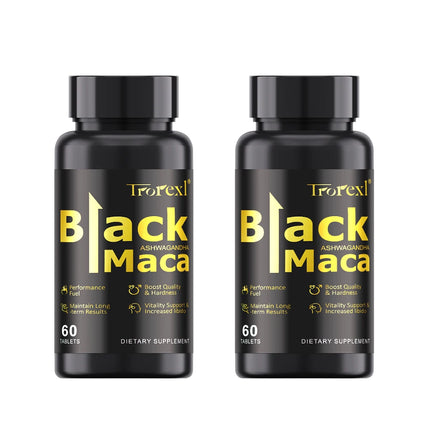Male Enhancing Libido Organic Maca -60 Tablets 100% Pure Non-GMo Supports Reproductive HealthNatural Energizer Fast Acting