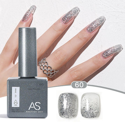 AS 1pc 15ml Bright Yellow Gel Nail Polish Starter Pure Soak Off No Wipe Nail Gel Polish Varnish Suitable For All Seasons